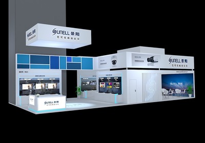 景陽展會3D效果圖設計 專業展臺與展位視覺呈現方案